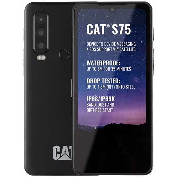 CAT S75 dual sim 6GB RAM 128GB preto D