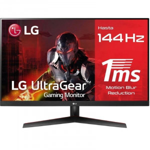 Monitor LG UltraGear Gaming 31,5" LED Quad HD 32GN600-B preto D