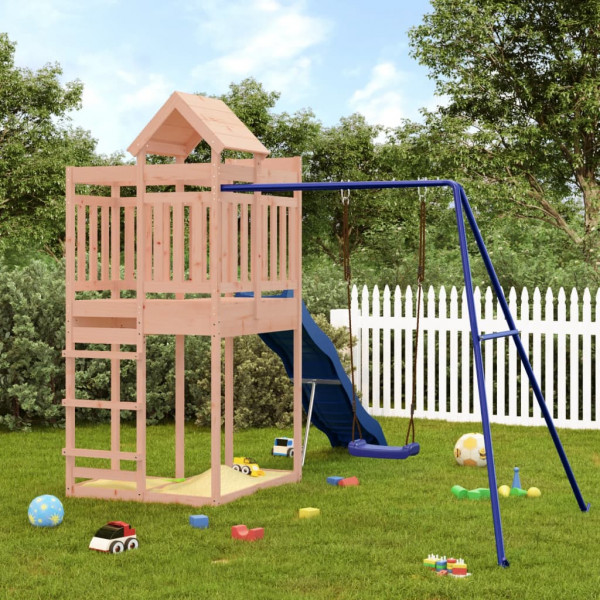 Parque infantil de exterior madera maciza Douglas D