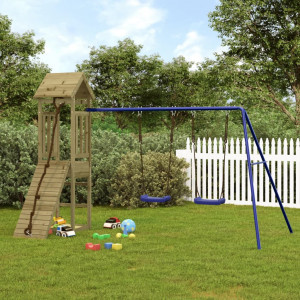 Parque infantil externo Pine Pine Wooden D