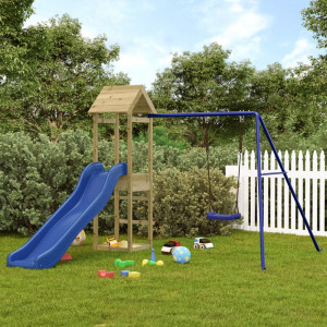 Parque infantil externo Pine Pine Wooden D