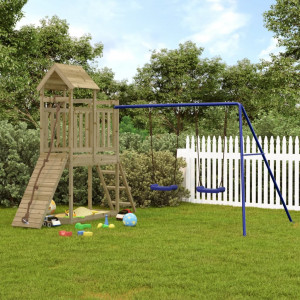 Parque infantil externo Pine Pine Wooden D