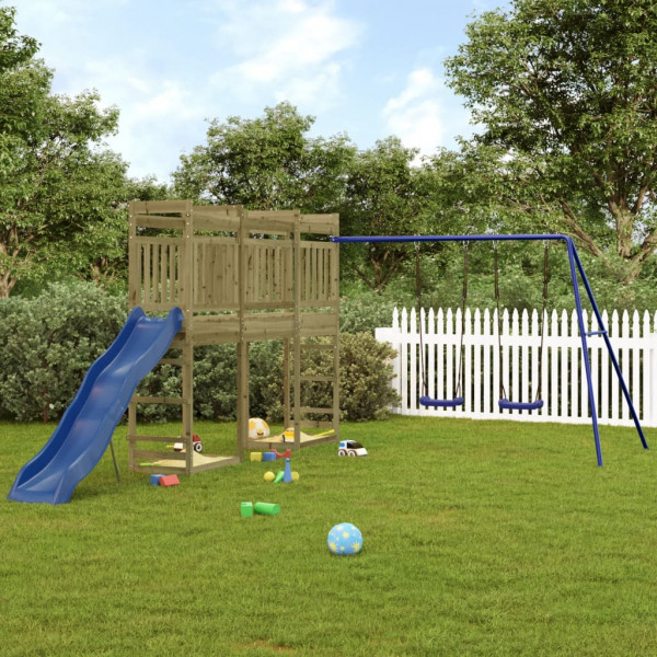 Parque infantil externo Pine Pine Wooden D