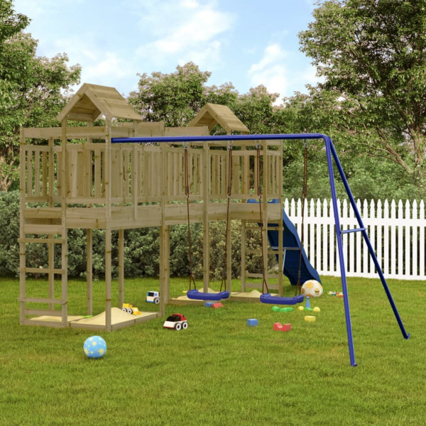 Parque infantil externo Pine Pine Wooden D