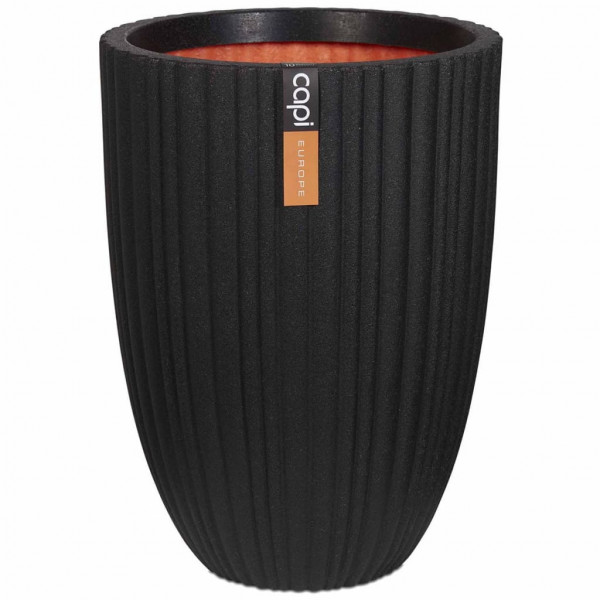 Capi Jarro Urban Tube elegante em baixo preto 46x58 cm KBLT783 D