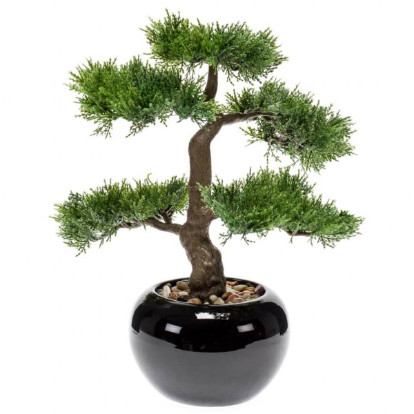 Emerald Bonsai cedro verde artificial 34 cm 420003 D