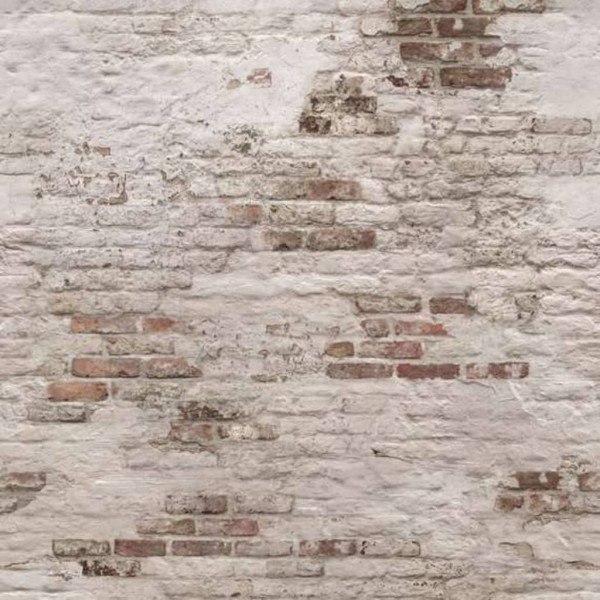 DUTCH WALLCOVERINGS Mural fotográfico Old Brick Wall beige y marrón D