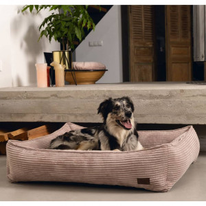 Designed by Lotte Cesto para cães rosado 65x60x20 cm D