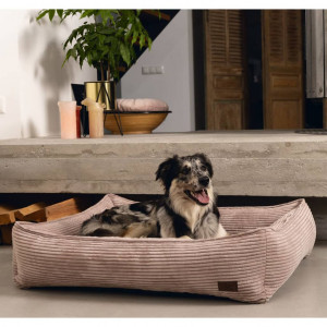 Designed by Lotte Cesto para cães rosado 80x70x22 cm D