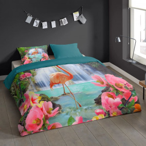 Pure Funda de edredón FLAMINGO 240x200/220 cm D