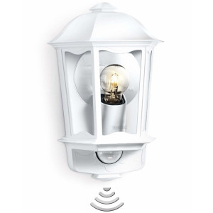 Steinel Lámpara de exterior con sensor L 190 blanco D