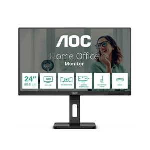 Monitor AOC 23.8" Full HD LED 24P3CV negro D