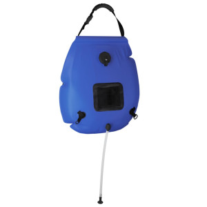 Ducha de acampamento PVC azul 20 L D