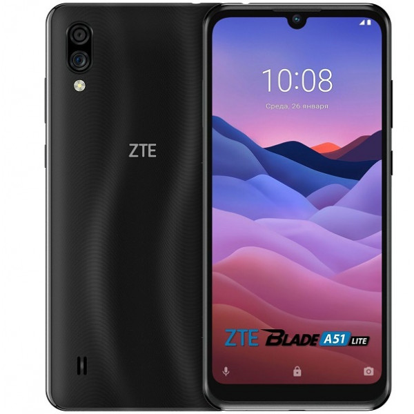 ZTE Blade A51 Lite dual sim 2 GB RAM 32 GB preto D