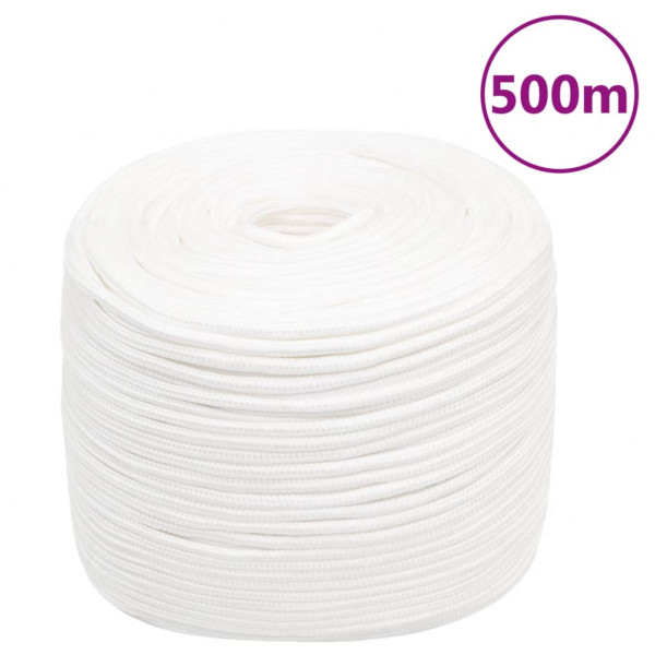 Cuerda de barco polipropileno blanco intenso 10 mm 500 m D