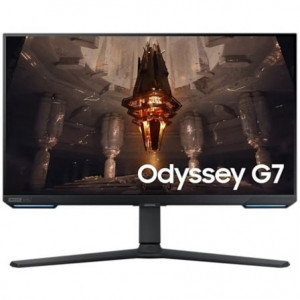 Monitor Gaming SAMSUNG 28" Odyssey G7 UHD Curvo S28BG700EP negro D