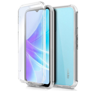 Fundação COOL Silicone 3D para Oppo A57s / A77 5G / Realme Narzo 50 5G (Border Transparent + Trasera) D