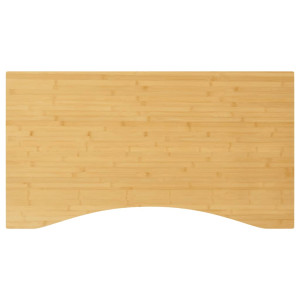 Tabela de escritório de bambu 110x60x1,5 cm D