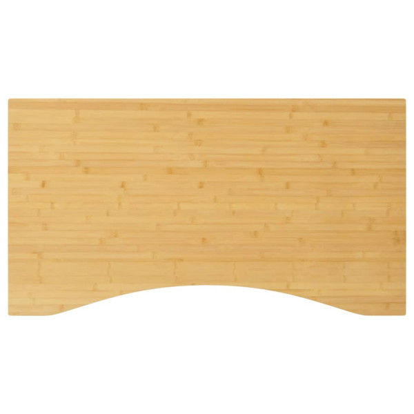 Tablero de escritorio de bambú 100x60x2.5 cm D