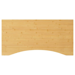 Tablero de escritorio de bambú 100x50x4 cm D