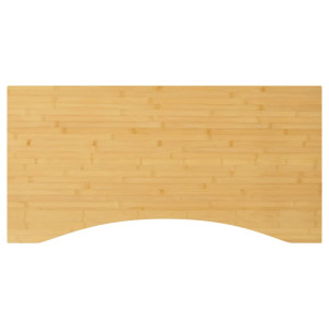 Tablero de escritorio de bambú 110x55x4 cm D