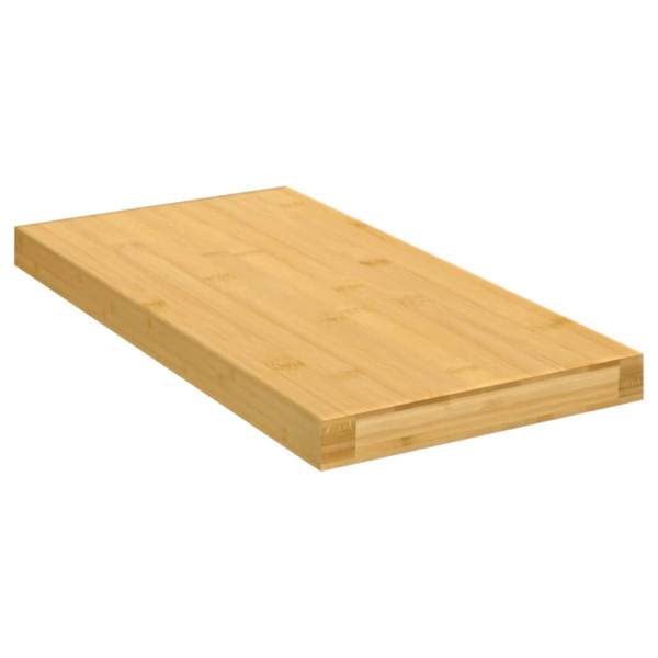 Estante de parede de bambu 40x20x2.5 cm D