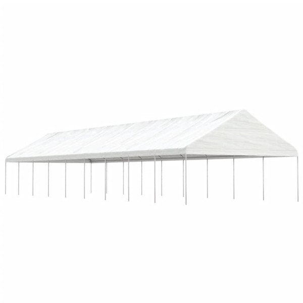 Sala de jantar com teto de polietileno branco 20.07x5.88x3.75 m D