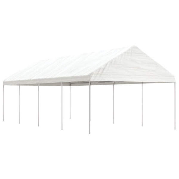 Sala de jantar com teto de polietileno branco 8.92x4.08x3.22 m D