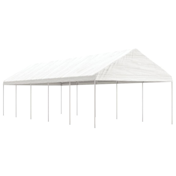 Sala de jantar com teto de polietileno branco 11.15x4.08x3.22 m D