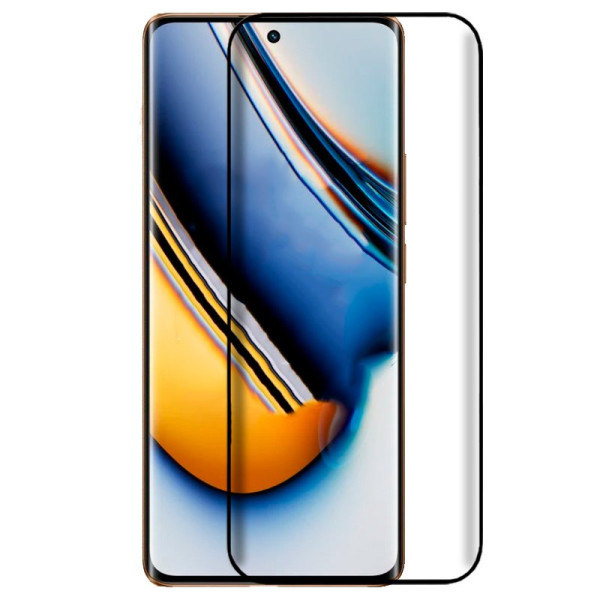 Protetor de cristal temperado COOL para Realme 11 Pro 5G / 11 Pro Plus 5G (Curvo) D