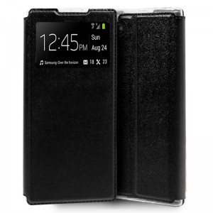 Funda COOL Flip Cover para Samsung N970 Galaxy Note 10 Liso Negro D