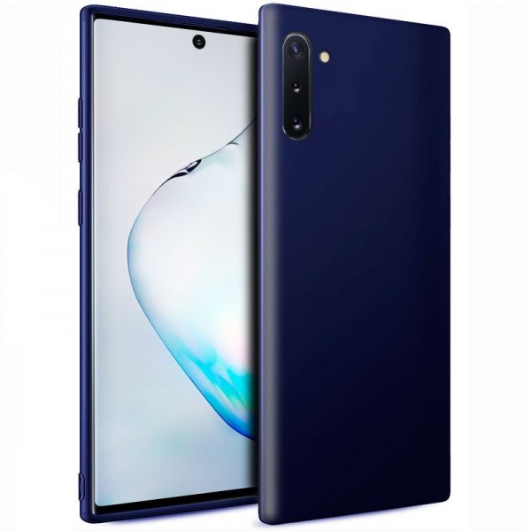 Funda Silicona Samsung N970 Galaxy Note 10 (Azul) D