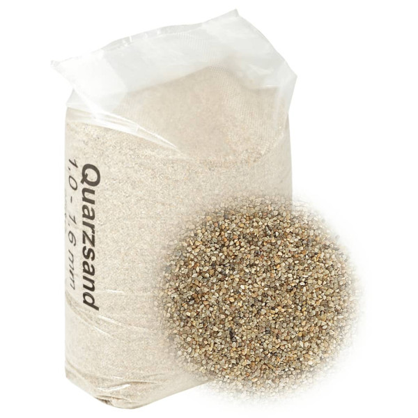 Areia filtrante 25 kg 1,0-1,6 mm D