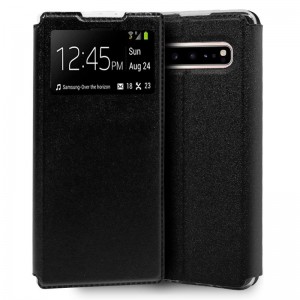 Fundação COOL Capa de Flip para Samsung G977 Galaxy S10 5G Preto Lise D