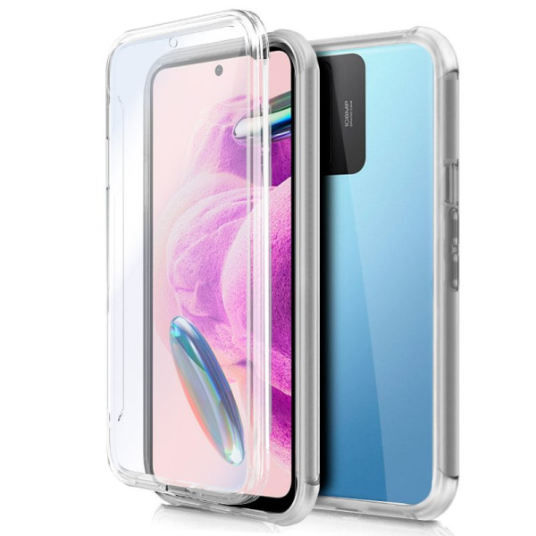 Funda COOL Silicona 3D para Xiaomi Redmi Note 12S (Transparente Frontal + Trasera) D