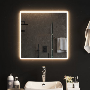 Espejo de baño con LED 60x60 cm D