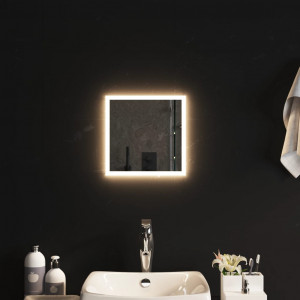 Espejo de baño con LED 30x30 cm D