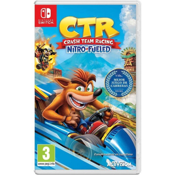 Juego Nintendo Switch crash team nitro fueled D