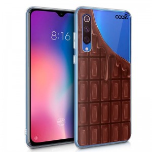 Carcasa COOL para Xiaomi Mi 9 SE Clear Chocolate D