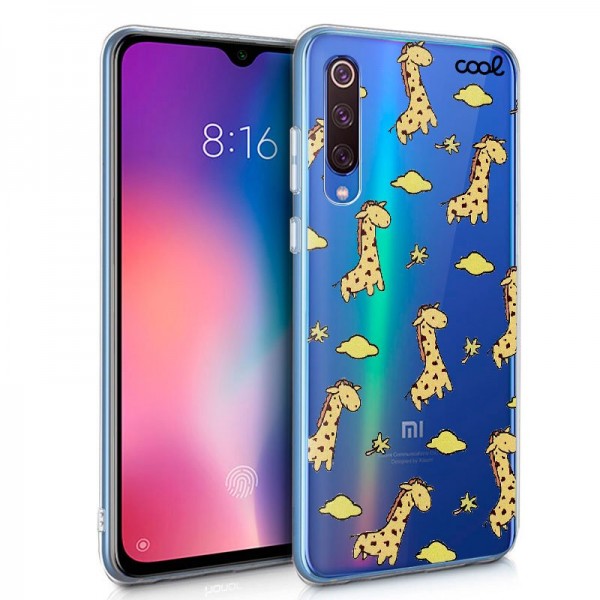 Carcaça Xiaomi Minha 9 SE Clear girafas D