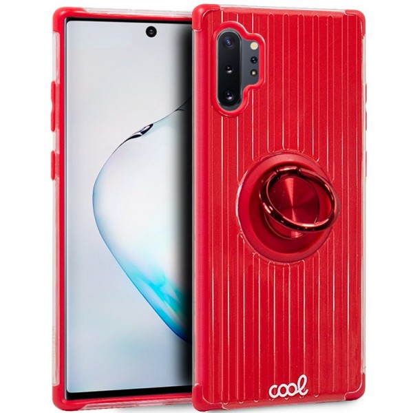 Carcaça COOL para Samsung N975 Galaxy Note 10 Plus anel rígido vermelho D