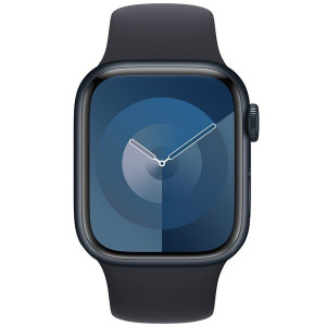 Apple Watch Série 9 GPS 41mm alumínio sport band S/M preto D