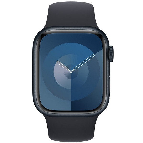 Apple Watch Serie 9 GPS 41mm aluminio sport band S/M negro D