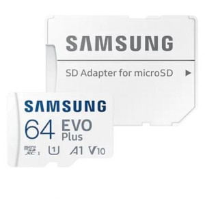 Cartão de memória Samsung Evo plus 2021 64GB classe 10 D
