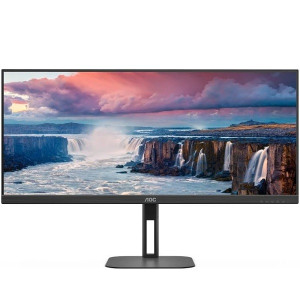 Monitor Ultrapanorámico AOC 34" WQHD U34V5C/BK negro D