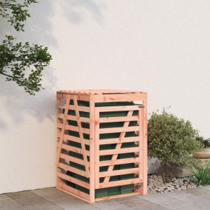 Cobertizo de cubos de basura madera abeto Douglas 84x90x128.5cm D