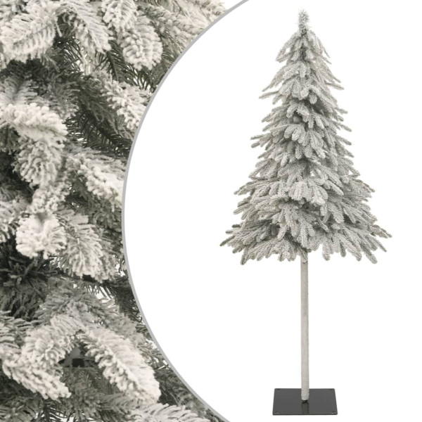 Árbol de Navidad artificial con nieve 150 cm D