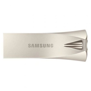 Pendrive Samsung bar mais 128GB de prata D
