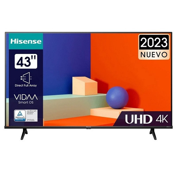 Smart TV Hisense 43" LED 4K 43A6K negro D