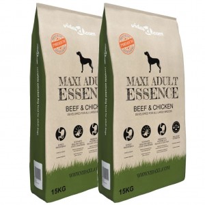 Comida seca perros Maxi Adult Essence Beef&Chicken 2 uds 30 kg D